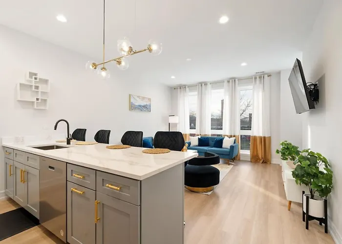 Modern 3br Near Dt Chi Apartamento *